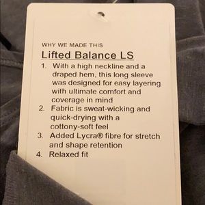 lifted balance LS